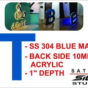 - SS 304 BLUE MATT