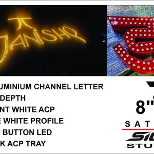 ALLUMINIUM CHANNEL LETTER